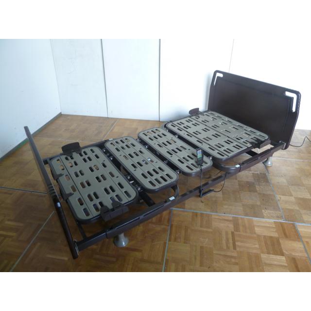 【中古】フランスベッド 3モーター 電動ベッド シングル リハテック RE02F 低床 280〜615mm リモコン 簡単操作 介護 中古】フランスベッド 3モーター 電動ベッド シングル リハテック