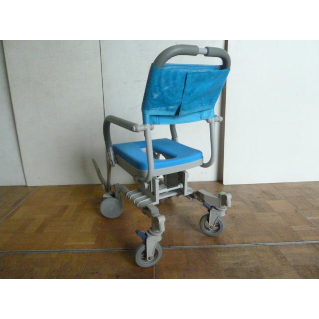 中古】ウチエ シャワーチェア シャワーラク SWR-100 O型シート
