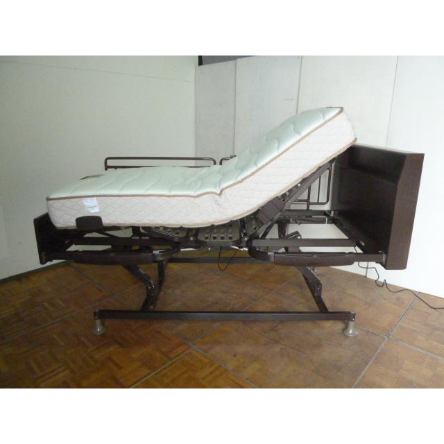 中古】フランスベッド 3モーター 電動ベッド シングル 抗菌防臭