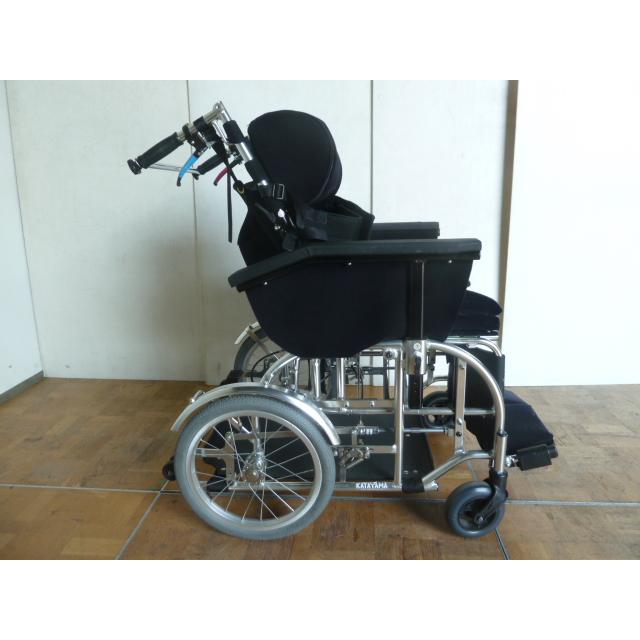 中古】KATAYAMA 片山車椅子製作所 ティルト式 車椅子 介助型 車いす 車 