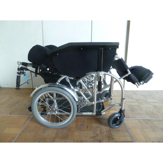 中古】KATAYAMA 片山車椅子製作所 ティルト式 車椅子 介助型 車いす 車 