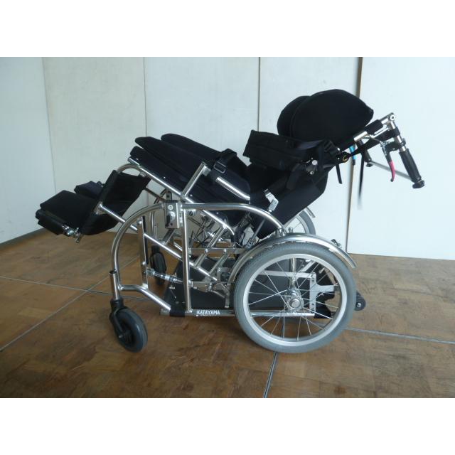 中古】KATAYAMA 片山車椅子製作所 ティルト式 車椅子 介助型 車いす 車 