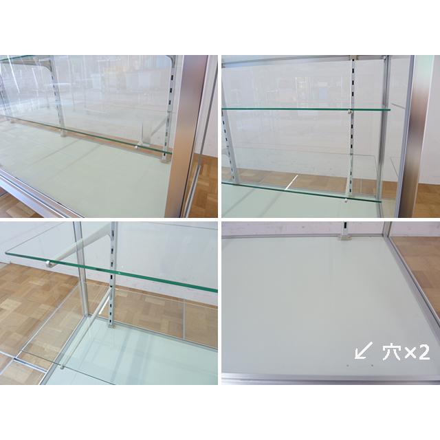 中古】直接引き取り限定 ガラス ショーケース 幅1515×奥行465×高 中古】直接引き取り限定 ガラス ショーケース 幅1515×奥行465×高