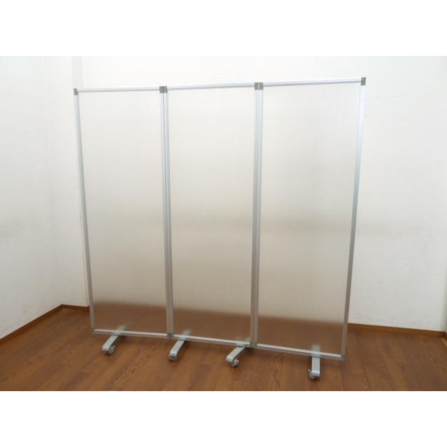 中古】 折りたたみ パーテーション 3連 W1800×H1800mm 中古】 折りたたみ パーテーション 3連 W1800×H1800mm