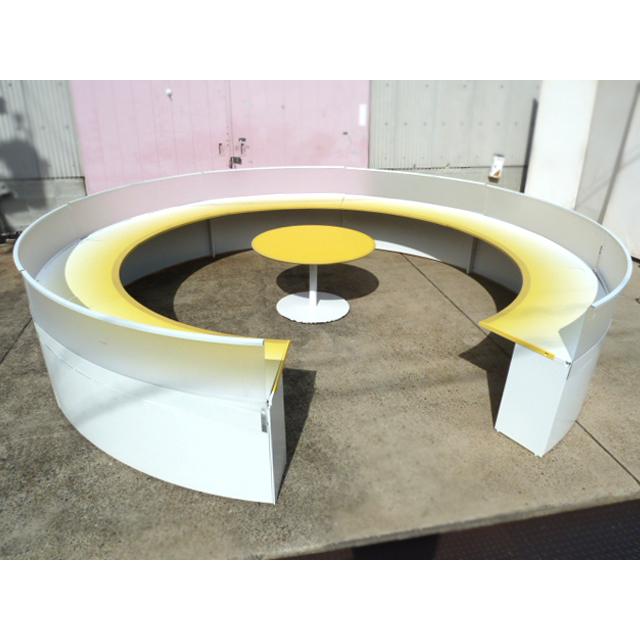 KOKUYO（コクヨ） 【中古】直接引き取り限定 7人用 サークルテーブル 