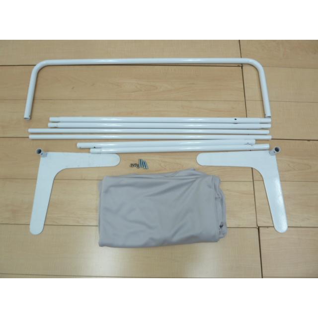 中古】クロス パーテーション グレー 6枚 セット (1) W900 中古】クロス パーテーション グレー 6枚 セット (1) W900