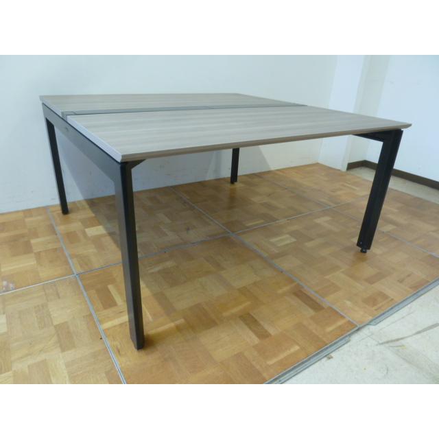 中古】オカムラ オフィス デスク テーブル 正方形 DP167P MX62 W1400