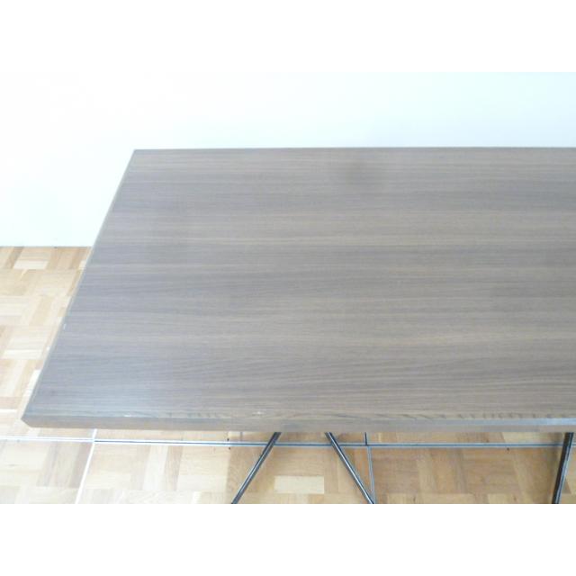 中古】業務用 角型 カフェ テーブル W1900×D775×H740mm 2本脚 X 中古】業務用 角型 カフェ テーブル W1900×D775×H740mm 2本脚 X
