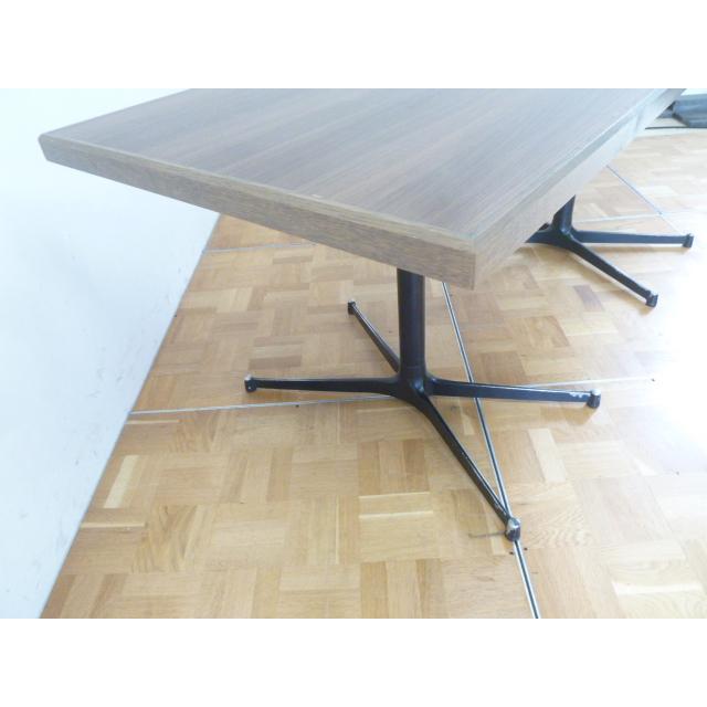 中古】業務用 角型 カフェ テーブル W1900×D775×H740mm 2本脚 X 中古】業務用 角型 カフェ テーブル W1900×D775×H740mm 2本脚 X