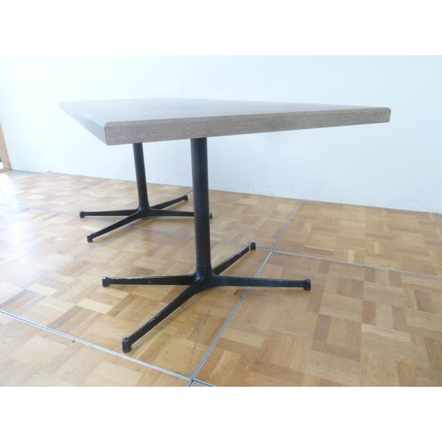 中古】業務用 角型 カフェ テーブル W1900×D775×H740mm 2本脚 X 中古】業務用 角型 カフェ テーブル W1900×D775×H740mm 2本脚 X