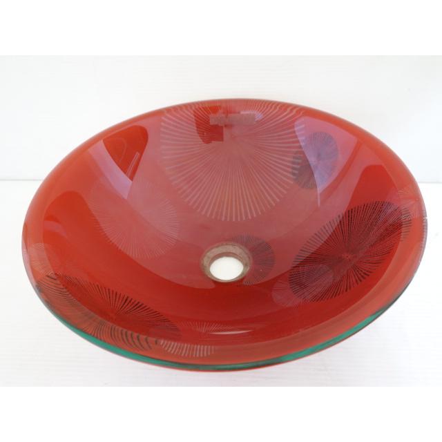 保管品 強化ガラス製 手洗い ボウル φ360×130mm 手洗い器 保管品】 強化ガラス製 手洗い ボウル φ360×130mm 手洗い器 手洗器