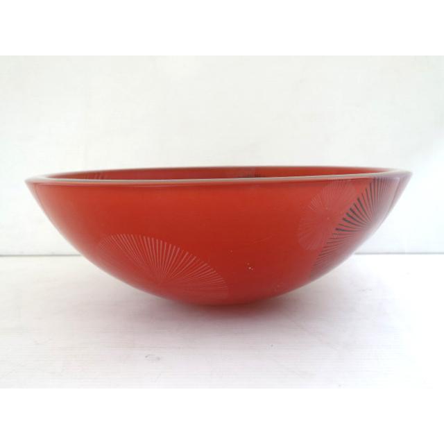 保管品 強化ガラス製 手洗い ボウル φ360×130mm 手洗い器 保管品】 強化ガラス製 手洗い ボウル φ360×130mm 手洗い器 手洗器