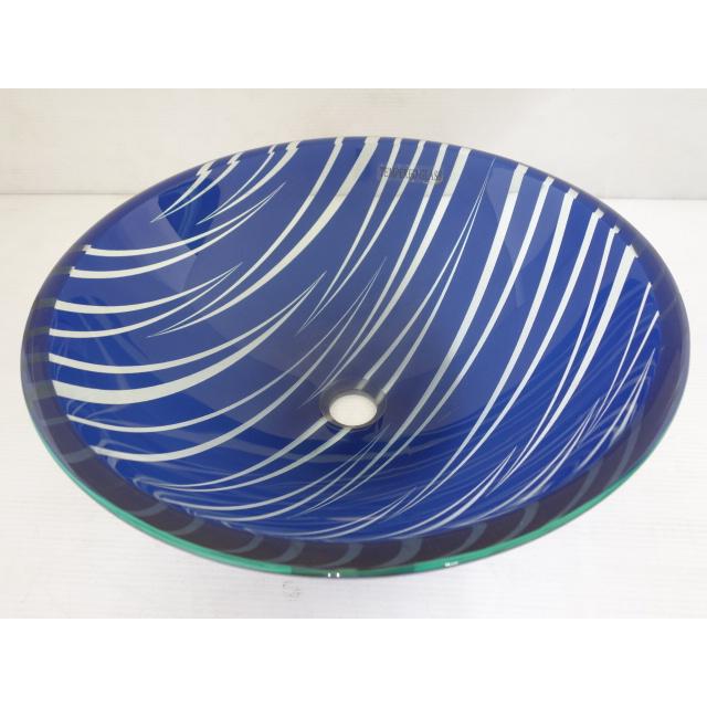 展示品 強化ガラス製 手洗い ボウル φ420×145mm 手洗い器 展示品】 強化ガラス製 手洗い ボウル φ420×140mm 手洗い器 手洗器