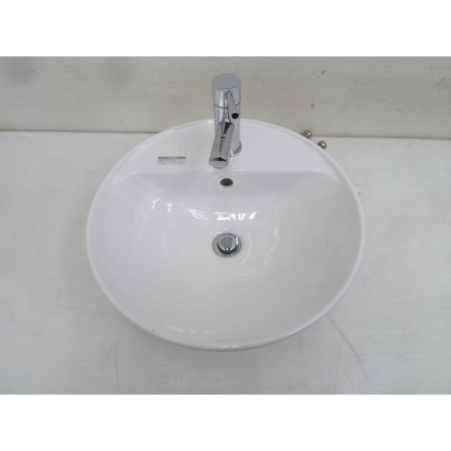 TOTO 【中古】Janis ジャニス 手洗い器 洗面ボウル L455 丸形 TOTO 【中古】Janis ジャニス 手洗い器 洗面ボウル L455 丸形