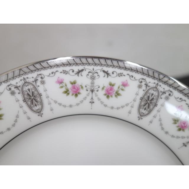 ノリタケ 【中古】ノリタケ クラリス 23cm プレート 5枚 セット 2253