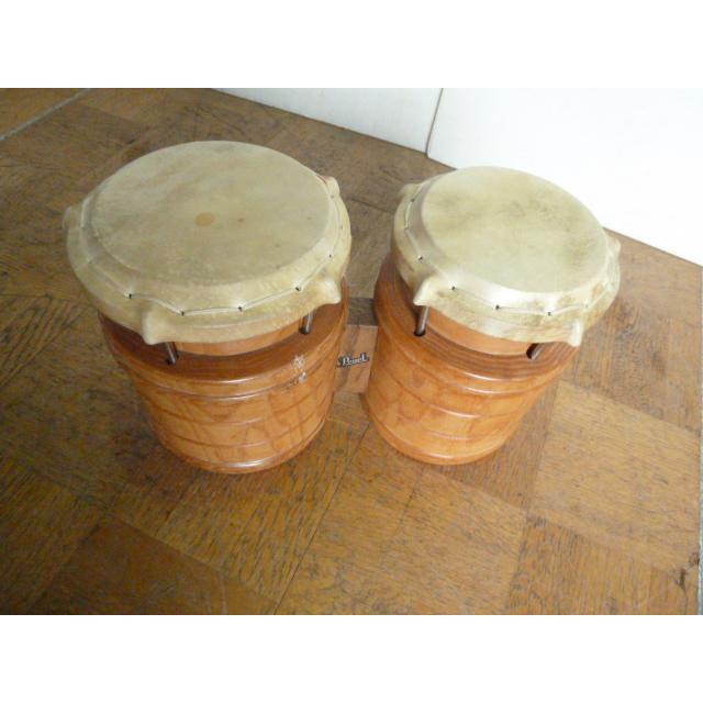 【中古】Pearl パール ウッドボンゴ 打楽器 パーカッション  ボンゴ bongo 太鼓 音楽 楽器 器材の画像