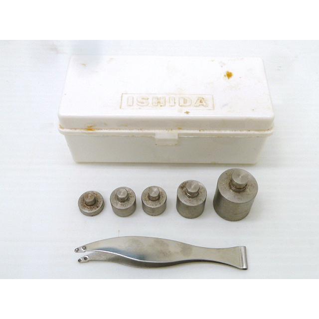 【京都 石田衡器製作所】アンティーク天秤ばかり 中古】イシダ 自動上皿天秤 1型 はかり (3) 使用範囲 2g〜100g ひょう
