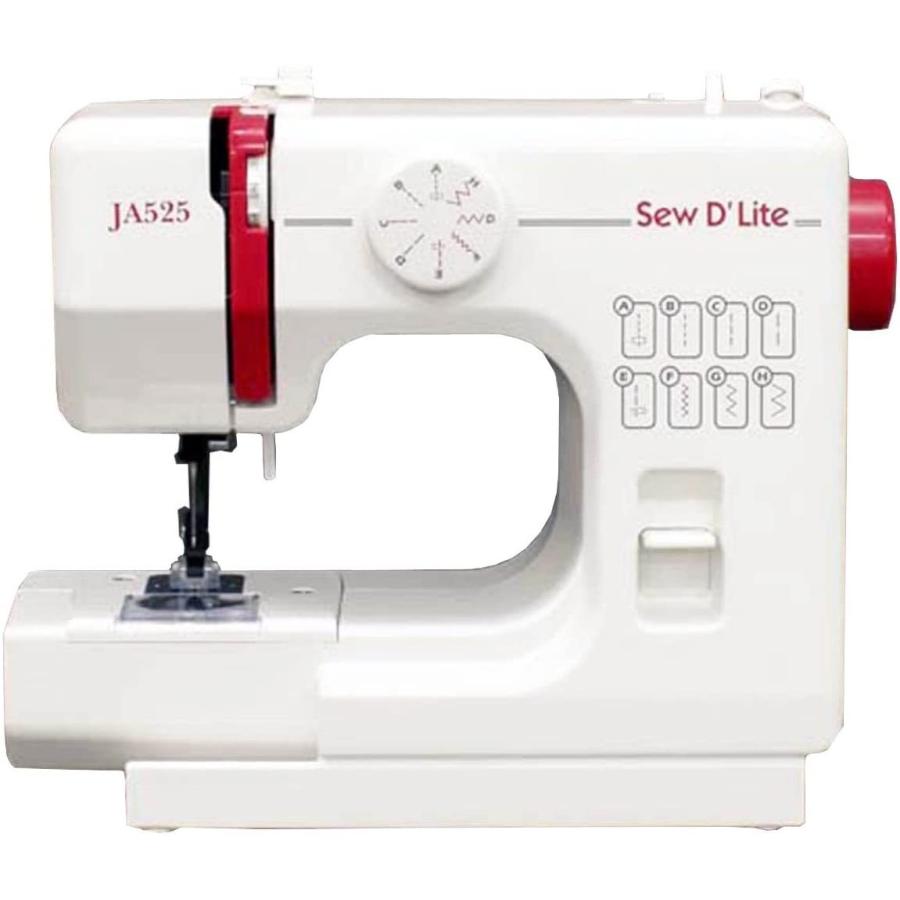 代引き人気  JANOME JA525 D`Lite】 【sew コンパクト電動ミシン その他キッチン、日用品、文具