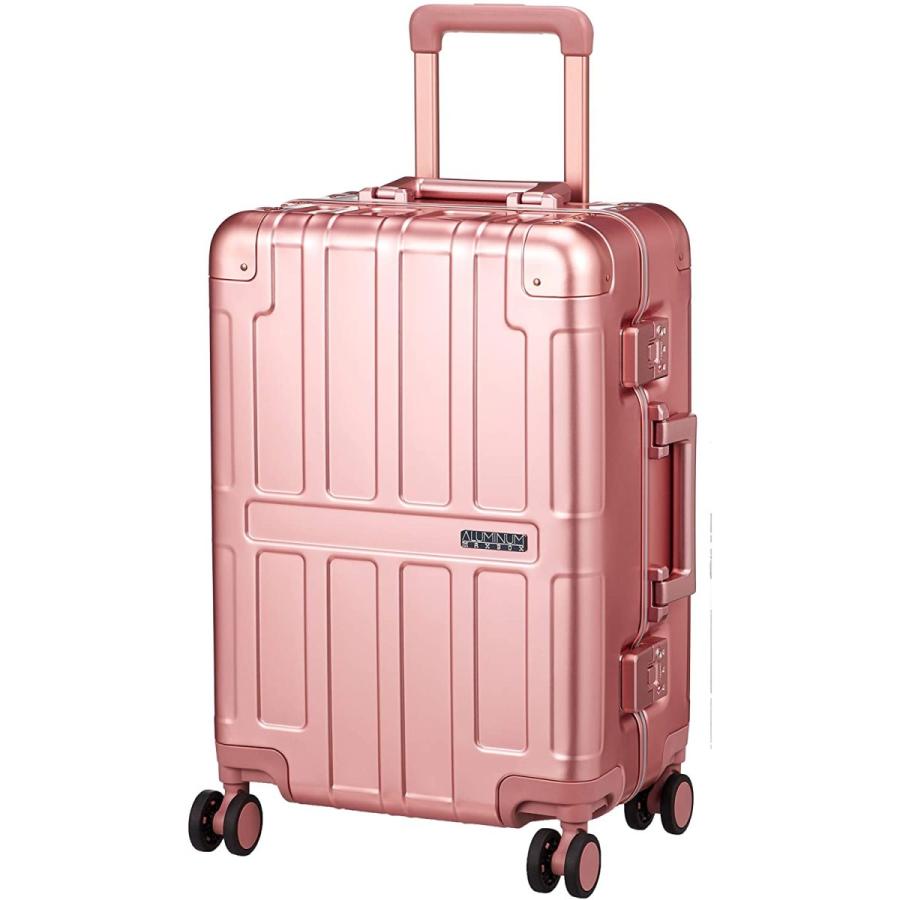 Aluminum エー エル アイ Maxbox 機内持ち込み可 4 1kg 35l スーツケース ピンクゴールド セレクトショップay店 ウエスト ヒップバッグ ハードキャリー 35l 機内持ち込み可