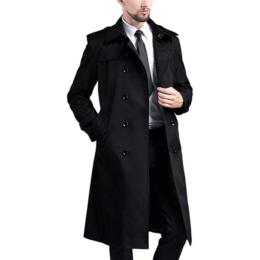 139円 今年の新作から定番まで トレンチコート メンズ 冬 スーツ カジュアル ロング 仕事 コート 秋 おしゃれ スリム ビジネス 冬服 秋服 オフィス 防寒 通学 通勤 旅行