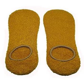 Easybi フットカバー レディース ショートソックス 靴下セット婦人用防寒 靴下 並行輸入品 マスタード 手数料安い