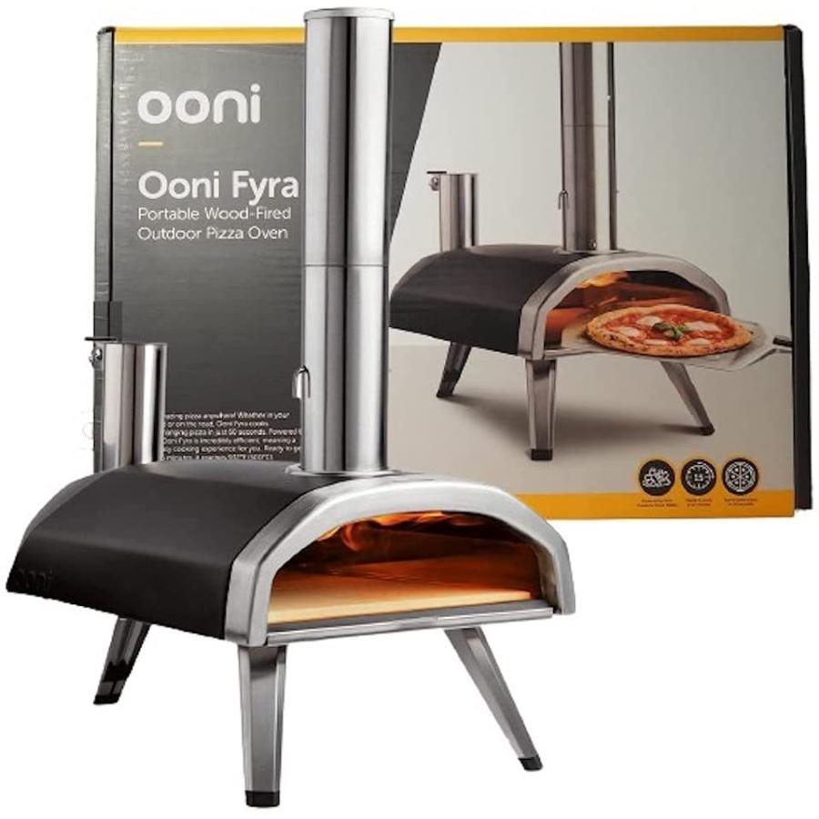 【ふるさと割】Ooni ウニ Fyra フィーラ ポータブルピザオーブン  最高火力500度、調理時間1分の高温・短時間調理 【石窯と薪