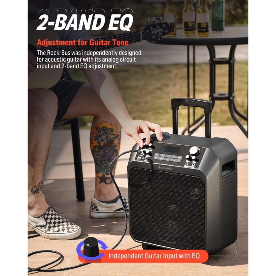 大量入荷 Donner スピーカーセット 拡声器 会議 イベント対応 野外スピーカー 低音強化機能搭載 3 Wayスピーカー 2本マイク 最大電力100w Au エレキギター初心者セット Www Gatorheatandair Com