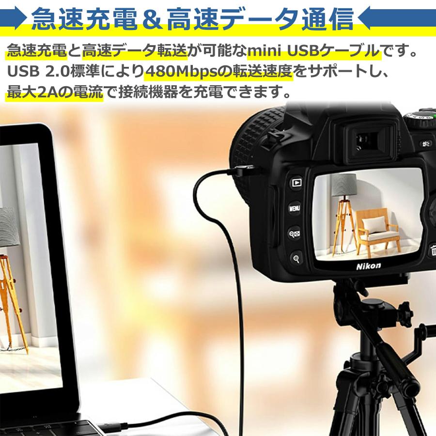 PS3 コントローラー 充電 ケーブル 1.8m 3.0m 互換 miniUSB 急速 高速 データ通信 転送 充電器 SONY |  | 02