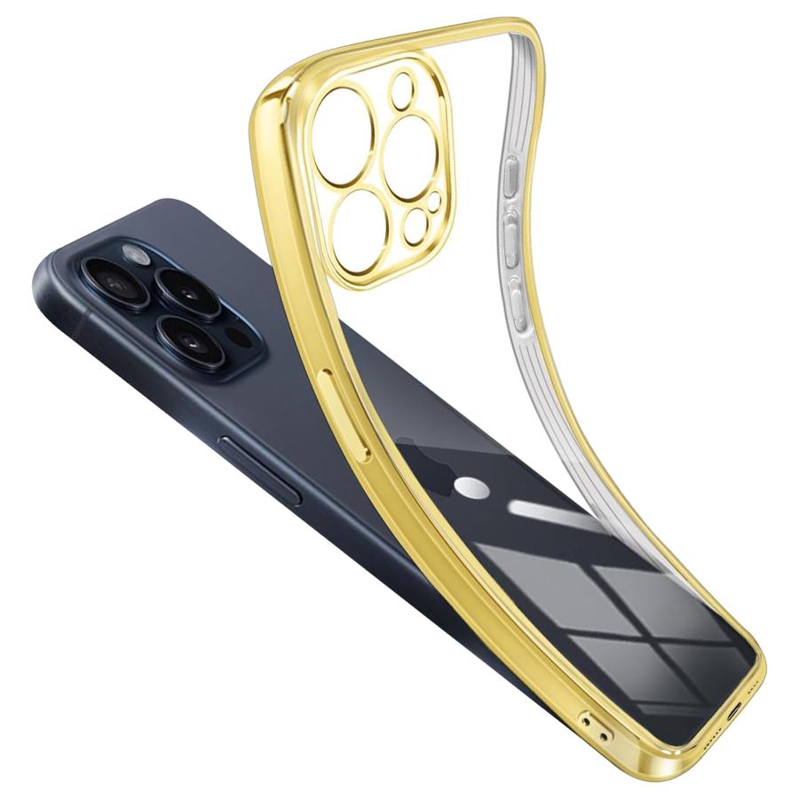 iPhone 12 11 X XR XS XSMax 8 7 6 6S SE SE2 SE3 Plus Pro ProMax ケース カバー メッキ カラー 衝撃吸収 透明 クリア シリコン ソフトケース TPU 耐衝撃 保護 |  | 09