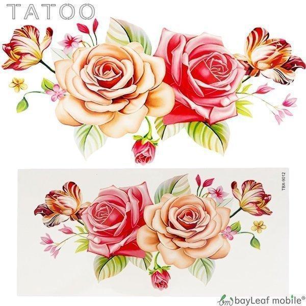 タトゥーシール タトゥー シール ペイント 3D バラ 花 防水 ボディシール TATOO 入れ墨 刺青 転写 防水 かわいい カラフル TBX-9012 :tatoo-tbx-9012:セレクトショップBT - 通販 - Yahoo!ショッピング タトゥーシール タトゥー シール ペイント 3D バラ 花 防水 ボディシール TATOO 入れ墨 刺青 転写 防水 かわいい カラフル TBX-9012 :tatoo-tbx-9012:セレクトショップBT - 通販 - Yahoo!ショッピング