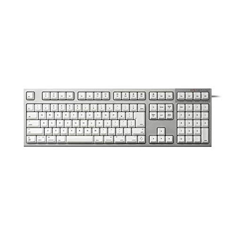東プレ R2-JPVM-WH REALFORCE R2 for MAC 日本語 フルキーボード （114配列 標準）：シルバー/白 昇華印刷