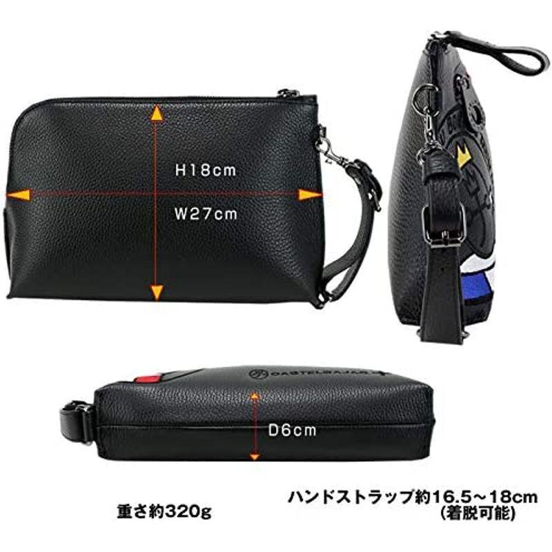 芸能人愛用 セカンドバッグ リンク 高級レザー Castelbajac カステルバジャック メンズ レディース クラッチバッグ セカンドバッグ Michiganestateplanning Com