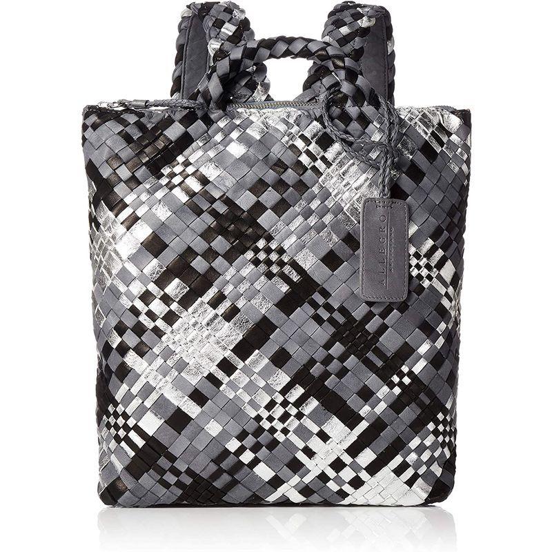 【即購入⭕️】 アレグロアルティジャーノ 軽量 手編みしなやか メッシュリュック 10-4010 15グレーマルチ 【BCD6398687131】(23110円)