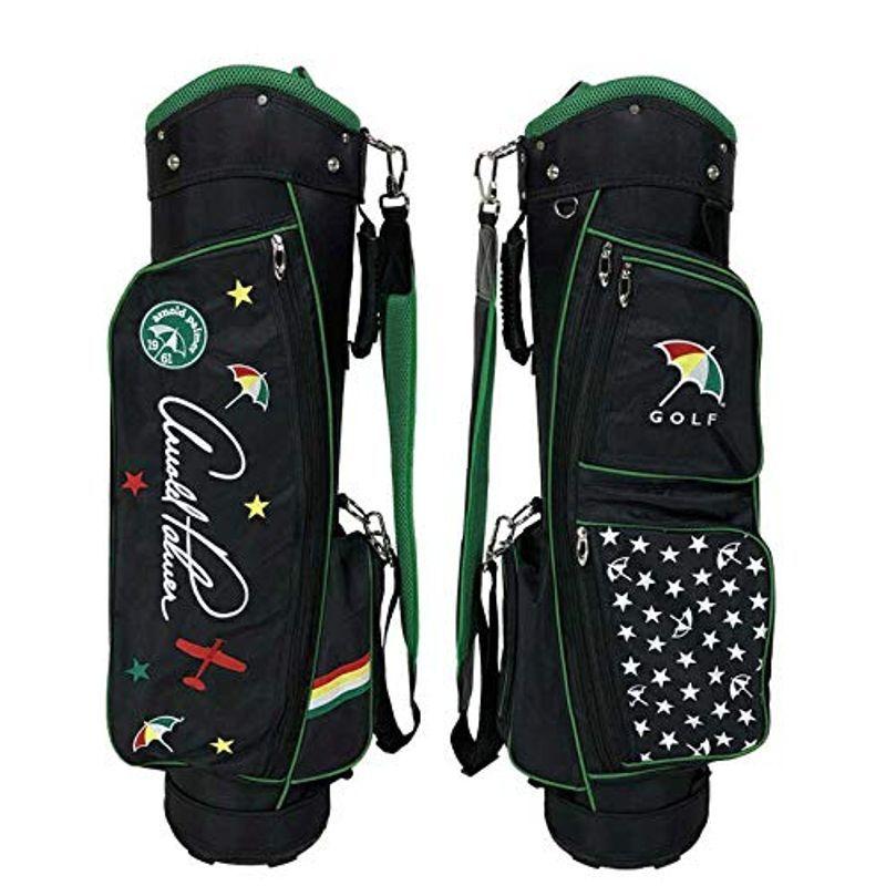 アーノルド・パーマー キャディバッグ APCB-09J 7.5型 軽量タイプ (ブラック)