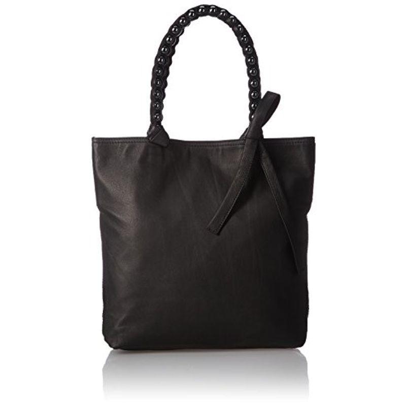 カルネ Sheep Leather KURUMI Pearl Tote/Small CE-1704-160 ブラック(21464円)