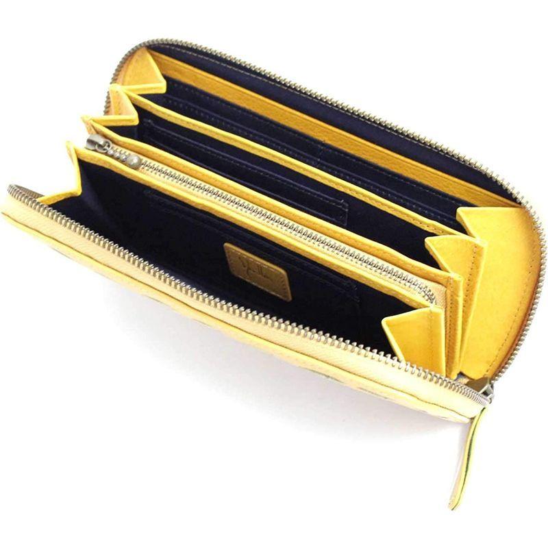 (シビラ)sybilla ピエッサ ラウンドファスナー 長財布 5470272 (マスタード(53)) シビラ sybilla ピエッサ ラウンドファスナー 長財布 マスタード 　