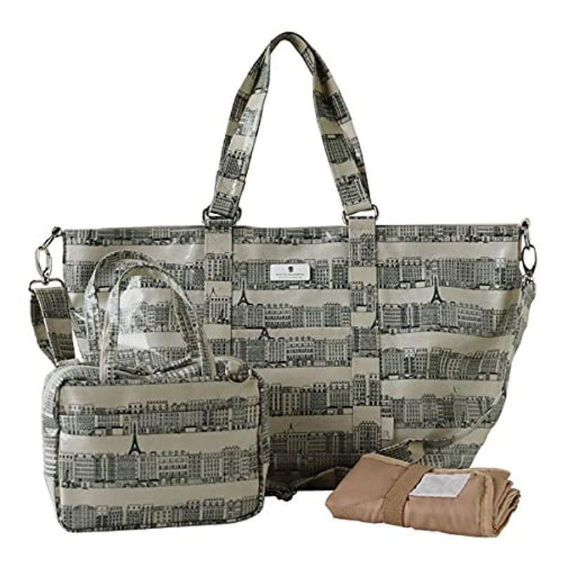 ルートート マザーズバッグ 3点セットマミールー ラミネート Rue