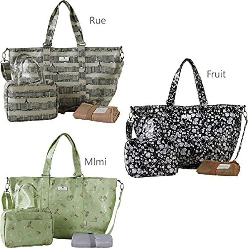 ルートート マザーズバッグ 3点セットマミールー ラミネート Rue マザーズバッグ 3点セットマミールー ラミネート Rue 　