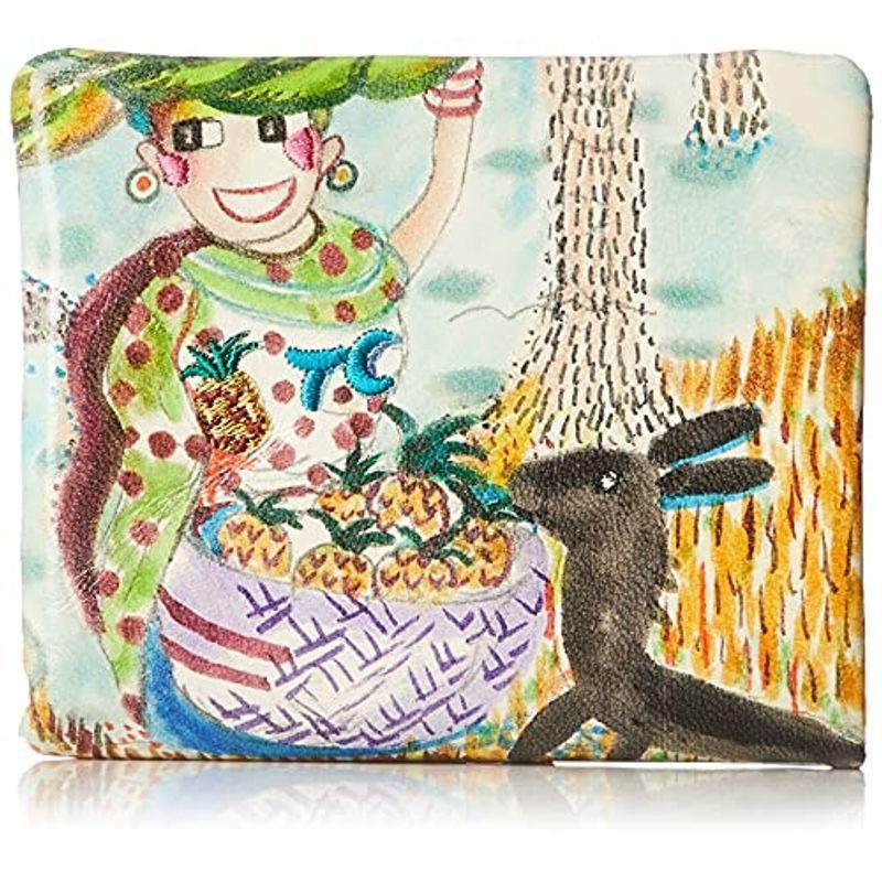 ツモリチサト 二つ折り財布 ミニ財布 フルーツマーケット レディース イエロー