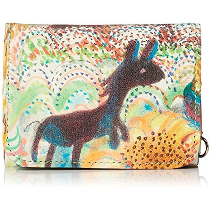 ツモリチサト 二つ折り財布 ミニ財布 フルーツマーケット レディース イエロー