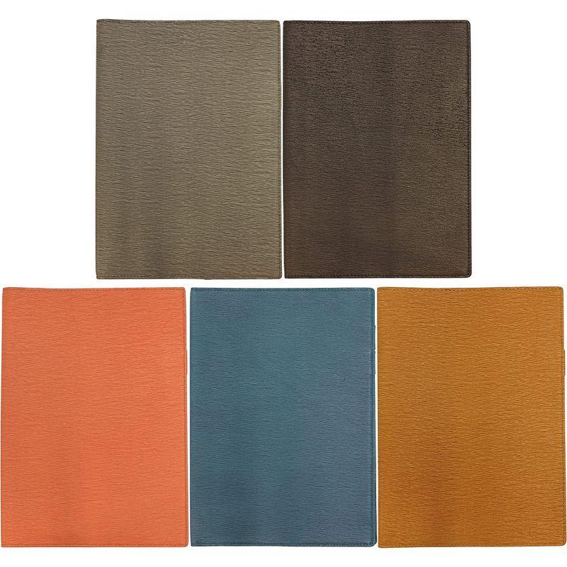 B5 キャロル ダイアリーカバー/ノートカバー 本革（羊革）キャロット 8178-041 キャロル ダイアリーカバー/ノートカバー 本革 羊革 キャロット