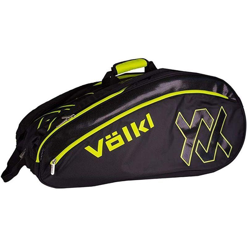 フォルクル(Volkl) 2018 ツアー メガ ラケットバッグ ブラック×ネオンイエロー9本収納 V78101 Volkl ツアー メガ ラケットバッグ ブラック×ネオンイエロー9本収納 V78101