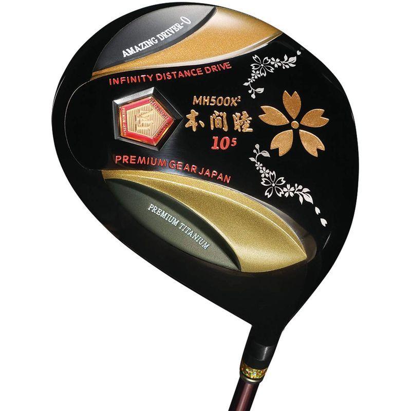 25【新品未使用】 ムツミホンマ (MUTSUMI HONMA) 高反発ドライバー MH500X2 ゴルフクラブ カーボンシャフト ロフト角10.5度 シニア 【DGJ7840606700】(28318円)