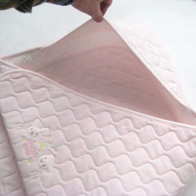 【新登場】 コットンスムース 日本製 出産準備3点セット ドレス・アフガン・ベスト ピンク 【1724692446】(10286円)