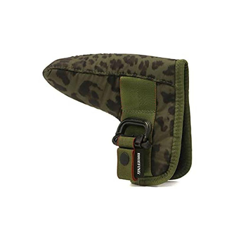 ブリーフィングBRIEFING GOLF LEOPARD COLLECTION パターカバー BRG201G30 オリーブレオパード/421