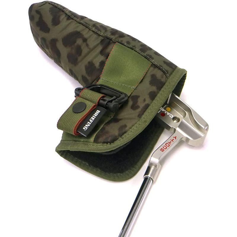 ブリーフィングBRIEFING GOLF LEOPARD COLLECTION パターカバー BRG201G30 オリーブレオパード/421 GOLF LEOPARD COLLECTION パターカバー BRG201G30 オリーブレオパード/421 　 サイズ 約 表地