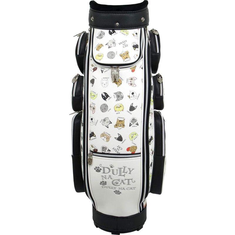 DULLY NA CAT(ダリーナキャット) キャディバッグ 8.5型 DN-CB02 シルバー 5型 NA CAT ダリーナキャット キャディバッグ DN CB02 シルバー 　