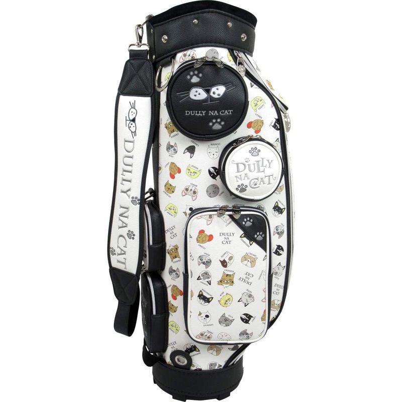 DULLY NA CAT(ダリーナキャット) キャディバッグ 8.5型 DN-CB02 シルバー 5型 NA CAT ダリーナキャット キャディバッグ DN CB02 シルバー 　
