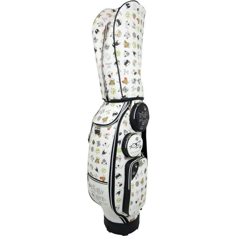 DULLY NA CAT(ダリーナキャット) キャディバッグ 8.5型 DN-CB02 シルバー 5型 NA CAT ダリーナキャット キャディバッグ DN CB02 シルバー 　