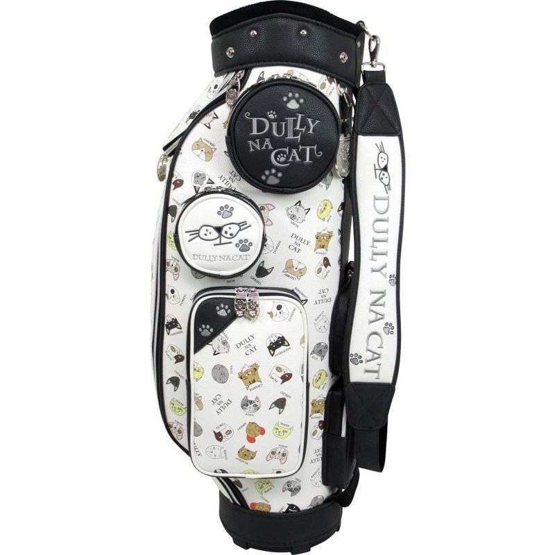 DULLY NA CAT(ダリーナキャット) キャディバッグ 8.5型 DN-CB02 シルバー 5型 NA CAT ダリーナキャット キャディバッグ DN CB02 シルバー 　
